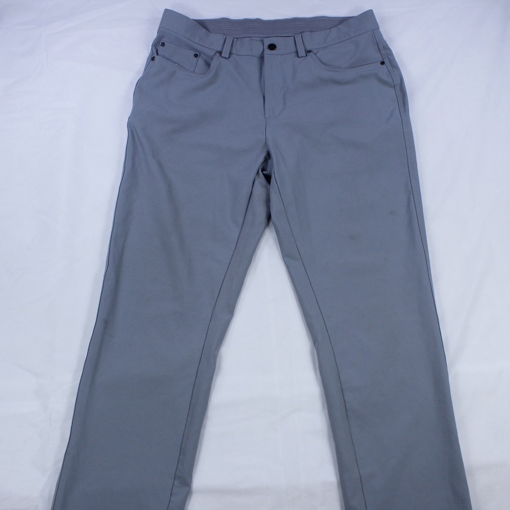 Greg Norman ML75 Luxury Performance Men's Pants - Gray - Size 32x29 - Stretch